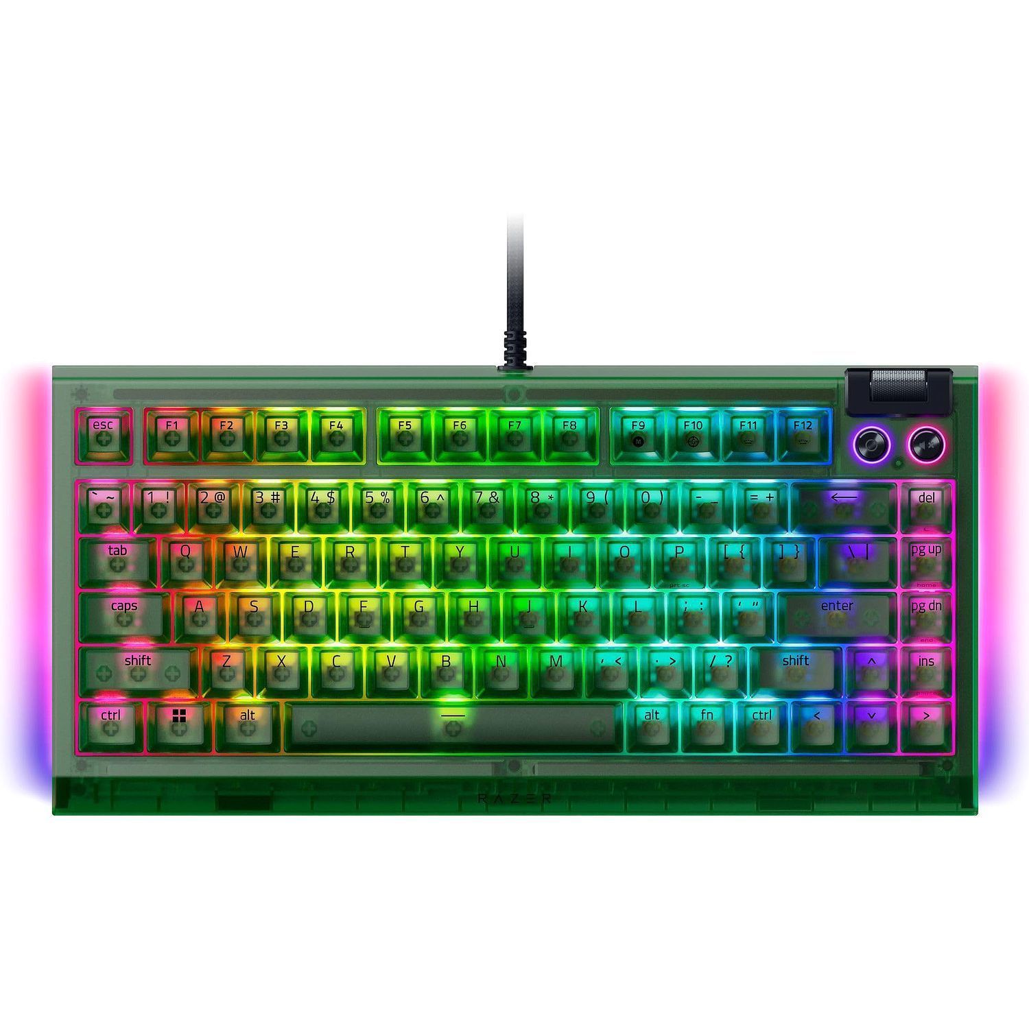 Игровая клавиатура Razer BlackWidow V4 75% - Phantom Green Ed. - US Layout Razer RZ03-05003300-R3M1