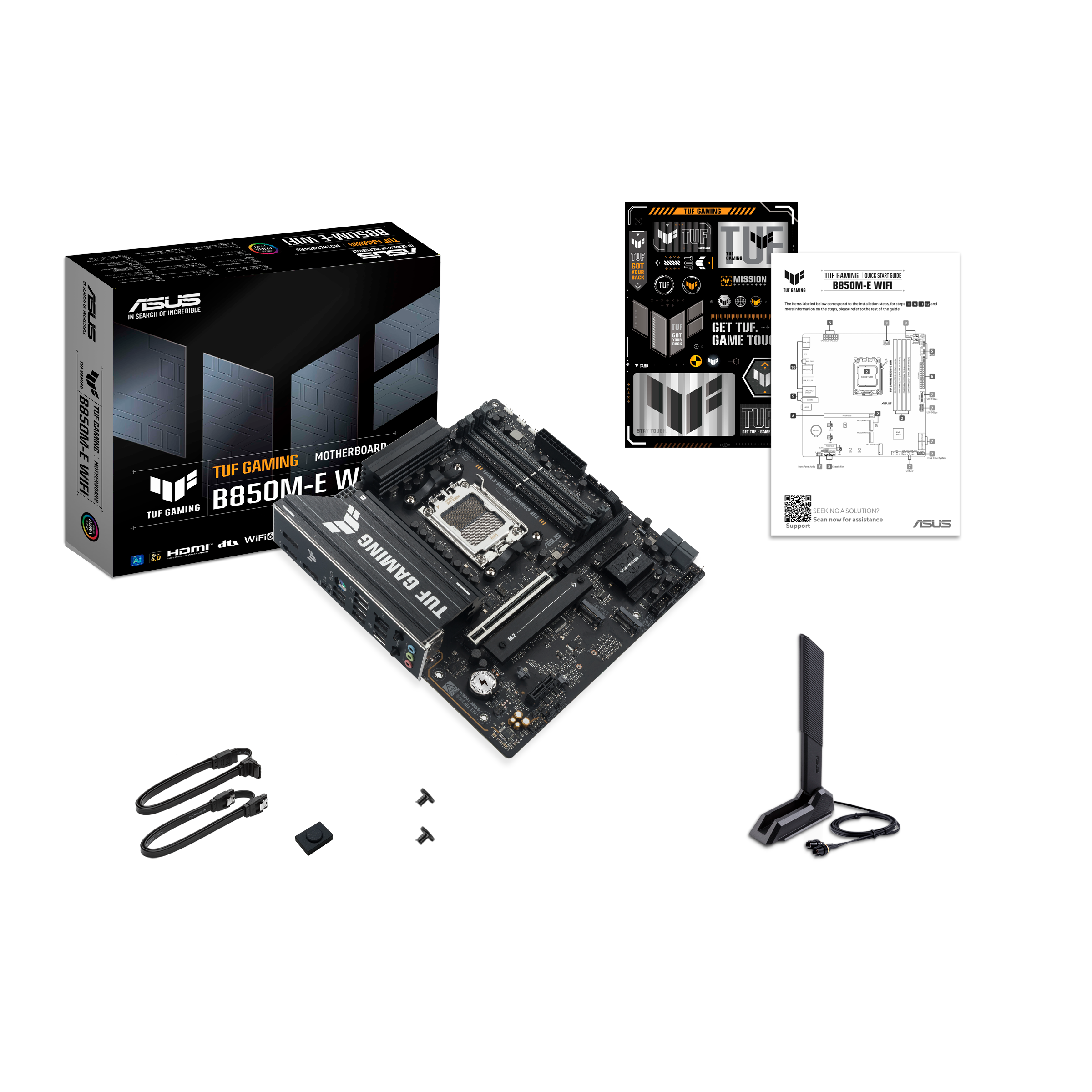 Материнская плата ASUS TUF GAMING B850M-E WIFI