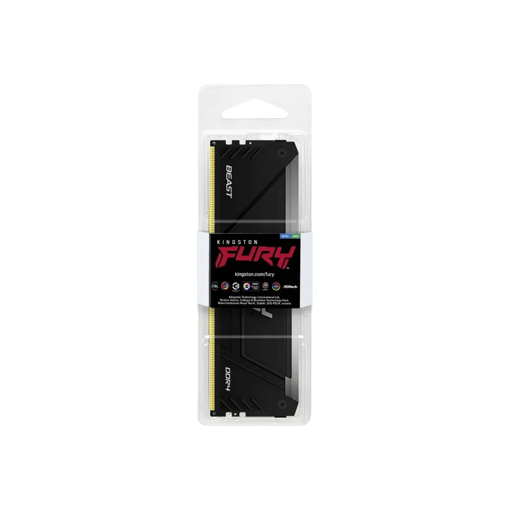 Память оперативная Kingston FURY Beast RGB KF432C16BB12A/16