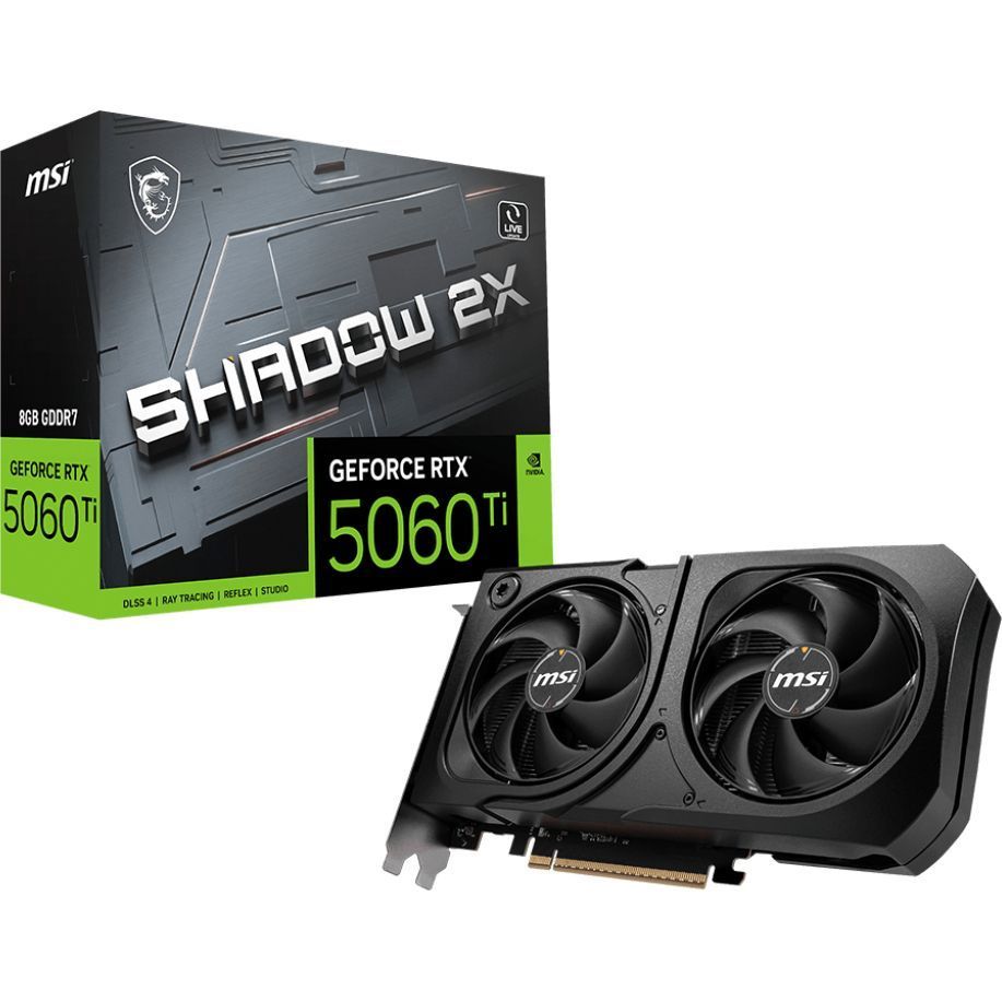 Видеокарта MSI GeForce RTX 5060 Ti 8G SHADOW 2X PLUS
