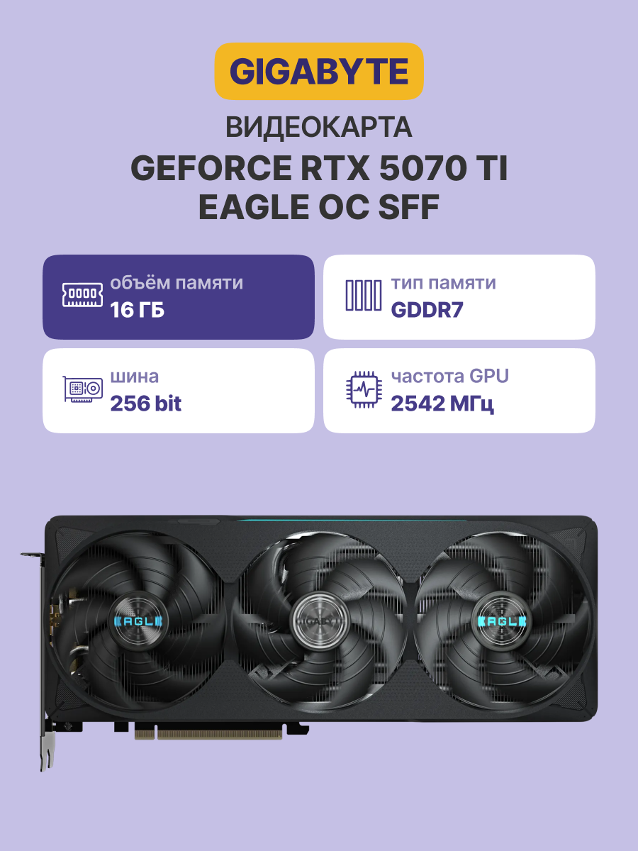 Видеокарта Видеокарта GIGABYTE GV-N507TEAGLE OC-16GD