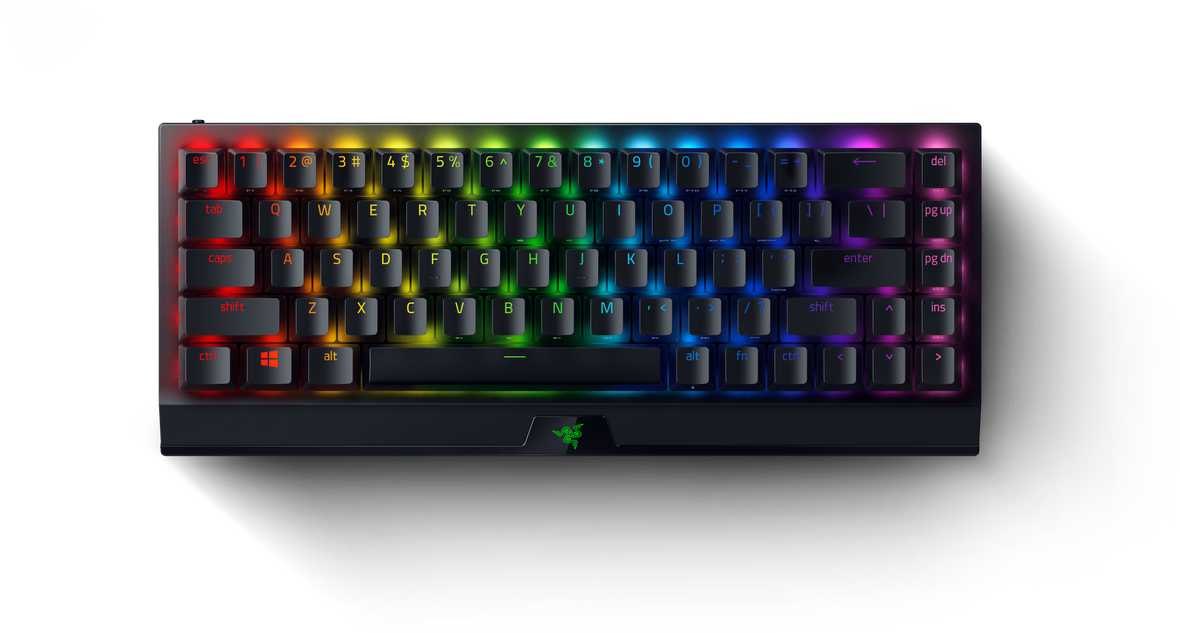 Игровая клавиатура Razer BlackWidow V3 Mini HyperSpeed (Green Switch) - Russian Layout Razer BlackWidow V3 Mini