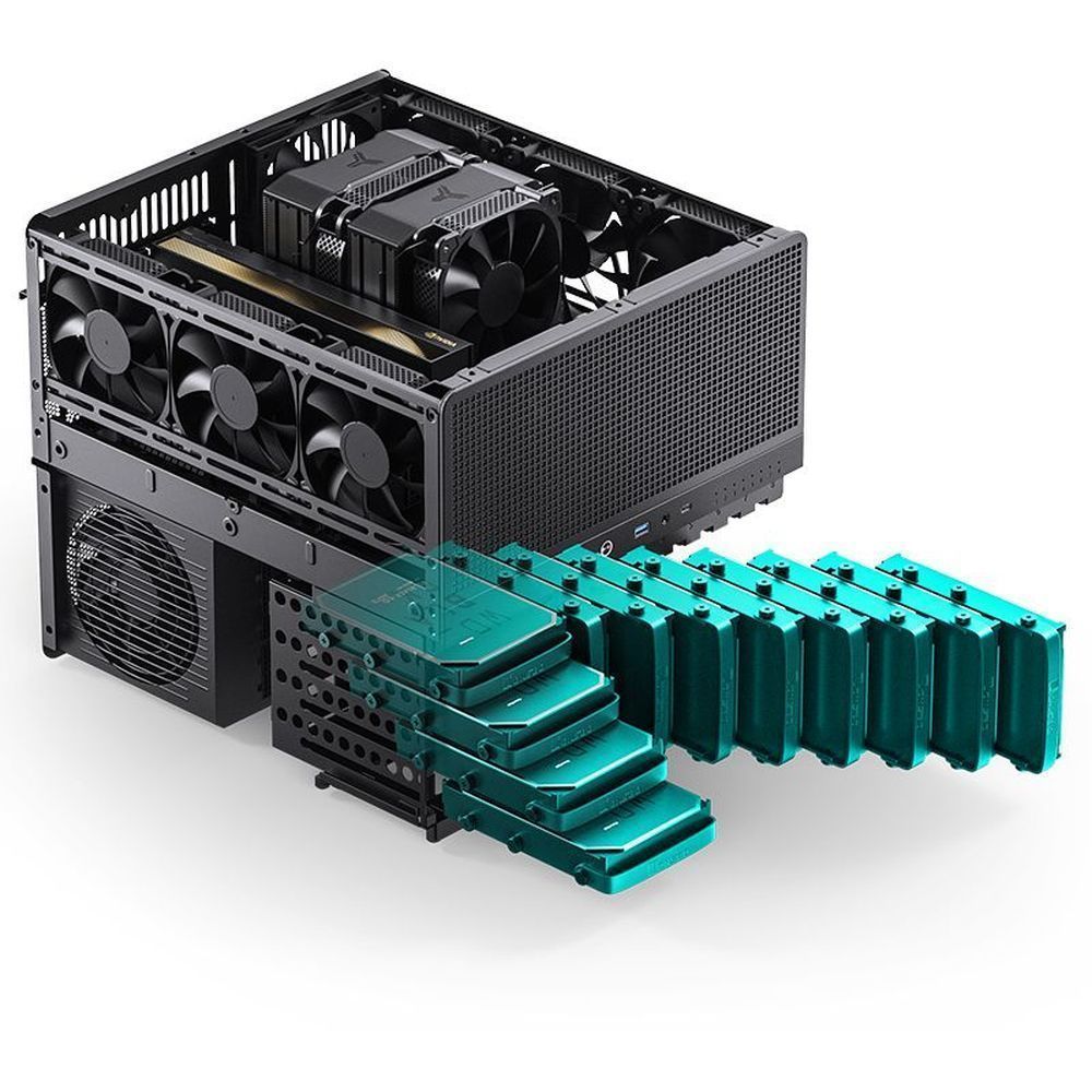 Корпус без блока питания JONSBO N5 Black