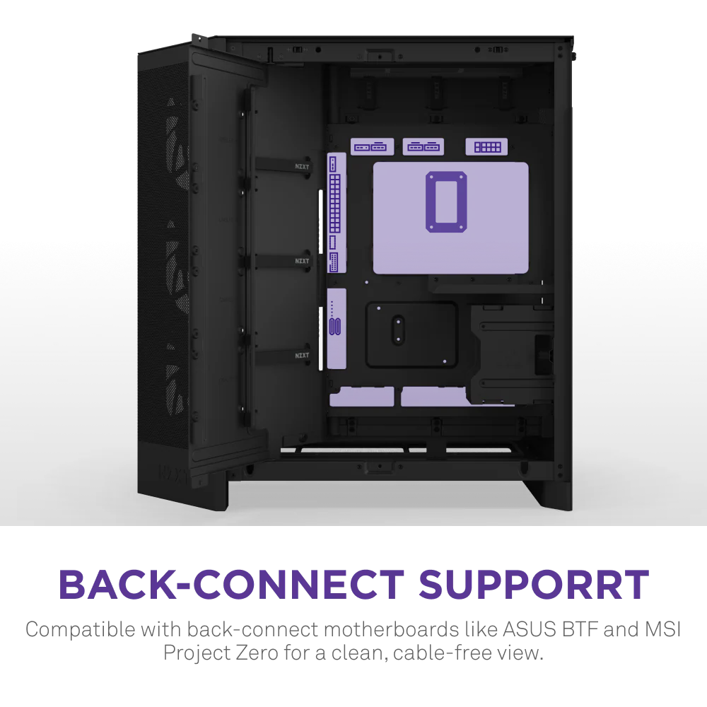 Корпус без блока питания NZXT H9 Flow RGB+ CM-H92FB-P1