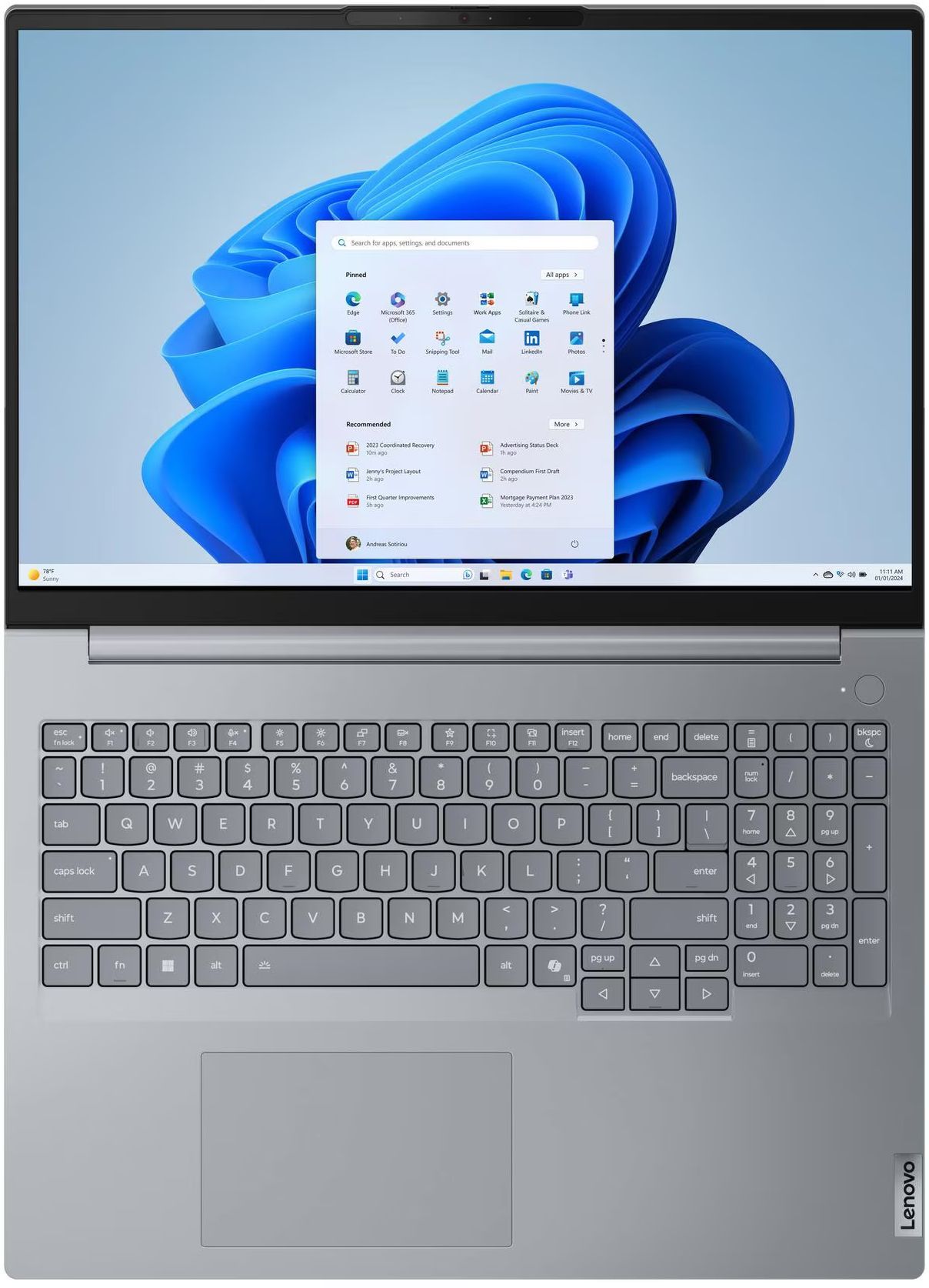 Ноутбук Lenovo 21SKS05C00